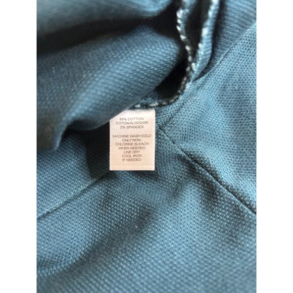 NEW Ann Taylor LOFT Minimalist Career Preppy Pencil Skirt Teal Zip unlined NWT - Picture 3 of 9